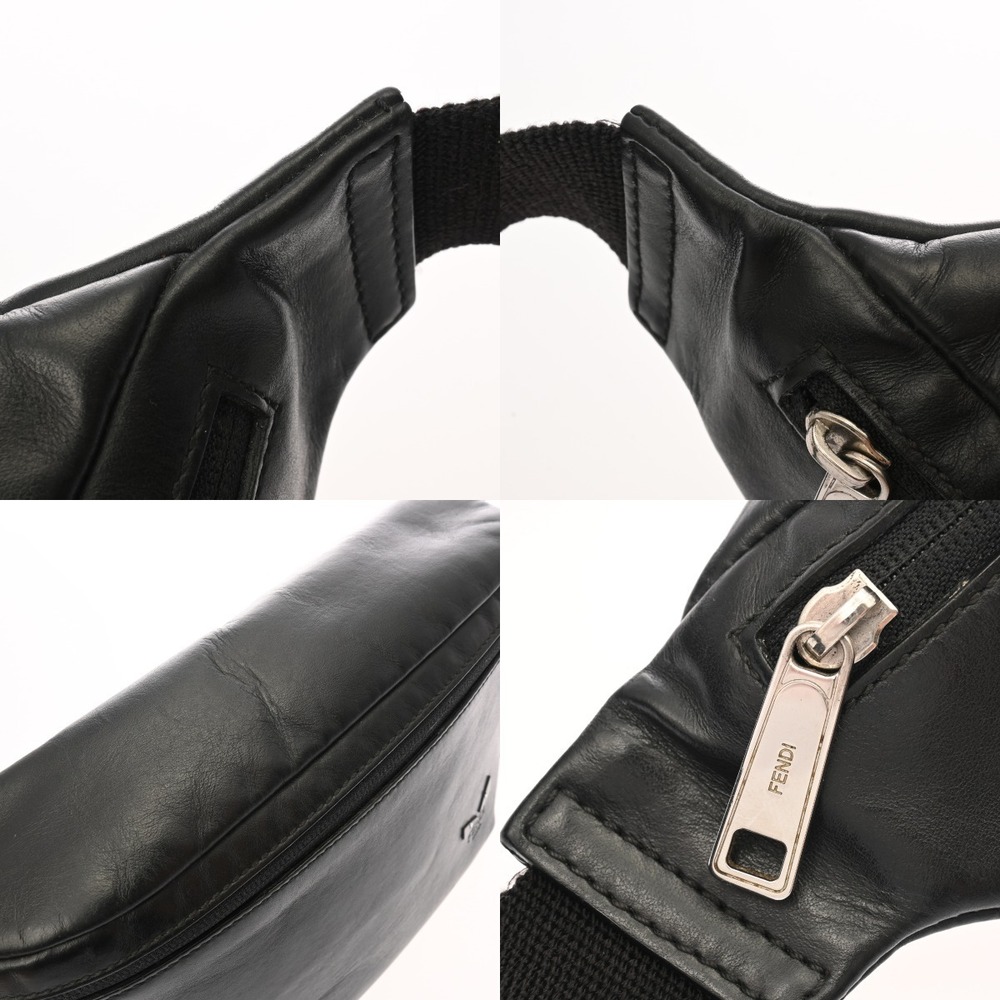 FENDI Leather Waist Bag Black - Picture 8 of 10